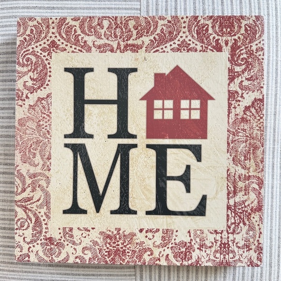 Home Bandana Print Wrapped Canvas Wall Art - Picture 7 of 14